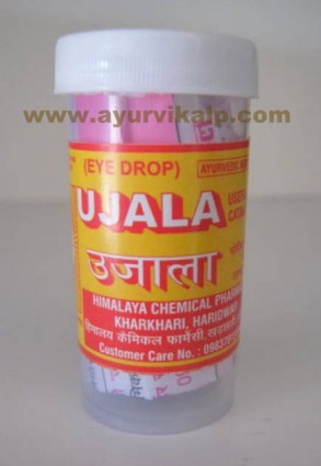 Original UJALA Eye Drops by Himalaya Chemical Pharmacy Haridwar